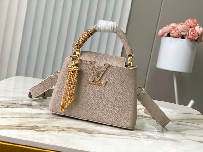 Louis Vuitton Capucines MINI M27040 gray
