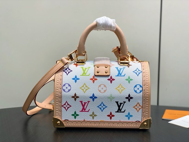Louis Vuitton LV x TM Speedy Trunk 20 M27833 white