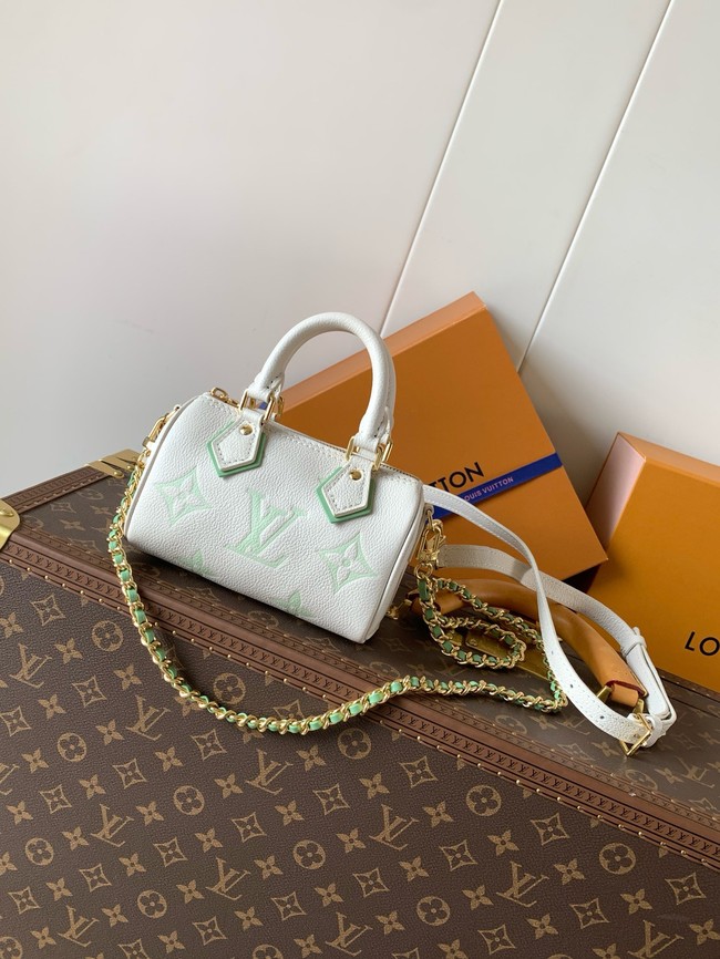 Louis Vuitton Nano Speedy M82450 Green