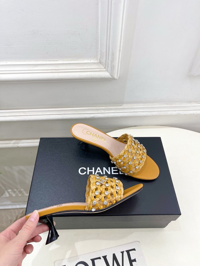 Chanel Mules Heel 5CM 55699-2
