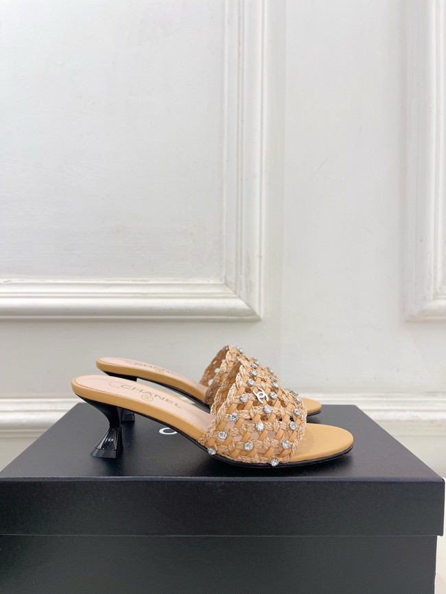Chanel Mules Heel 5CM 55699-3
