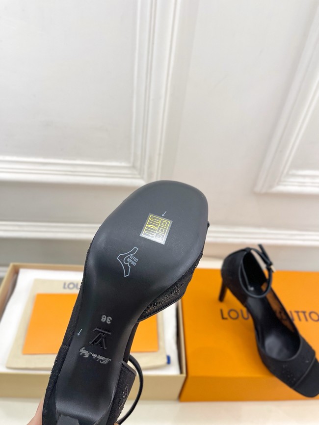 Louis Vuitton Heel 8.5CM Gala Sandal 55701-4