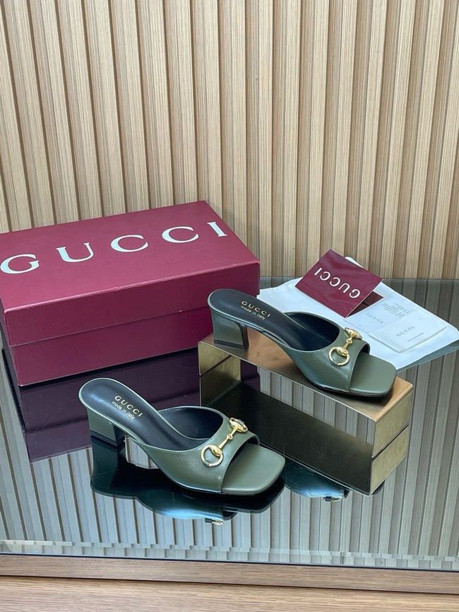 Gucci Womens slide sandal with Horsebit 55706-5