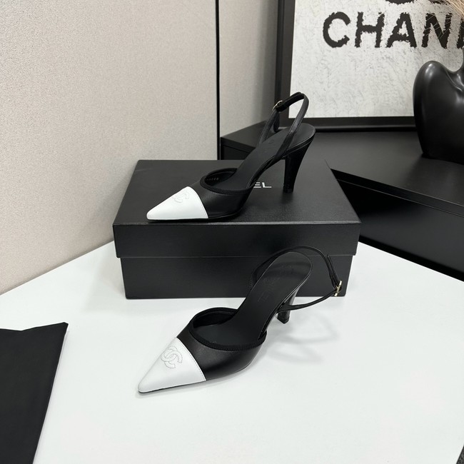 Chanel Slingbacks Iridescent Lambskin 55734-1