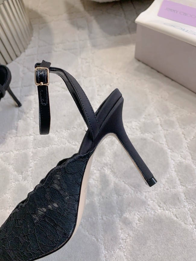 Jimmy Choo slingback pumps in satin crepe 55743-6