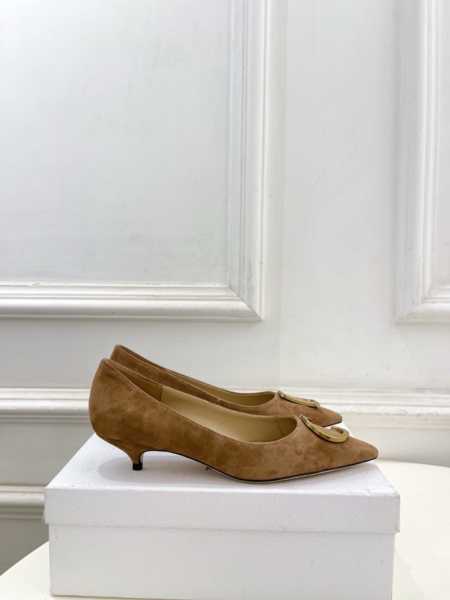 Dior Initials Pump Suede Goatskin 55746-1
