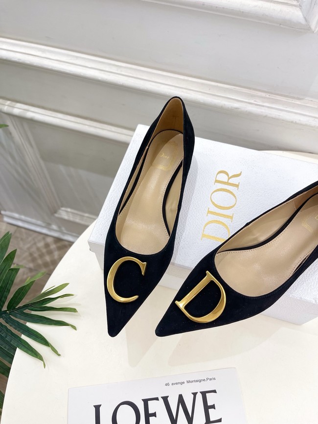 Dior Initials Pump Suede Goatskin 55746-3