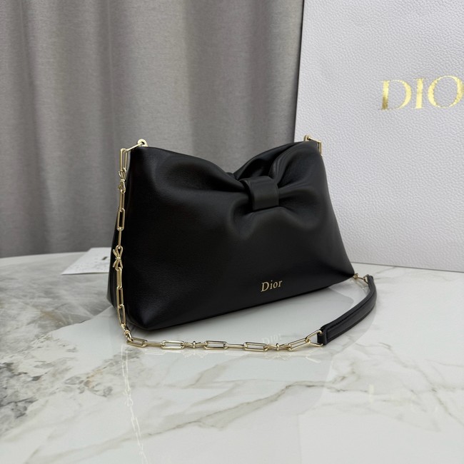 Small Dior Bow Bag Lambskin M0715O black