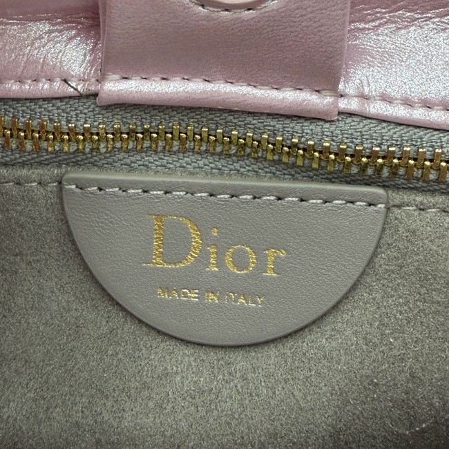Small Dior Bow Bag Lambskin M0715O pink