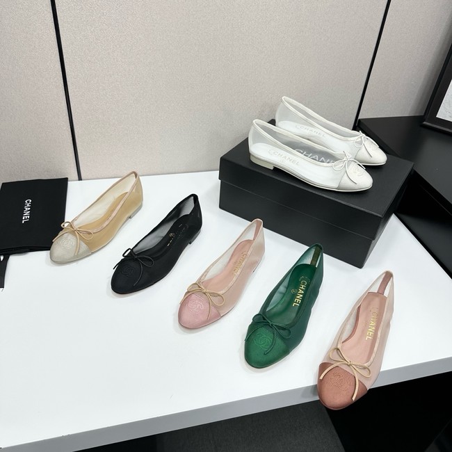 Chanel Ballet flats Mesh & Grosgrain G02819-2