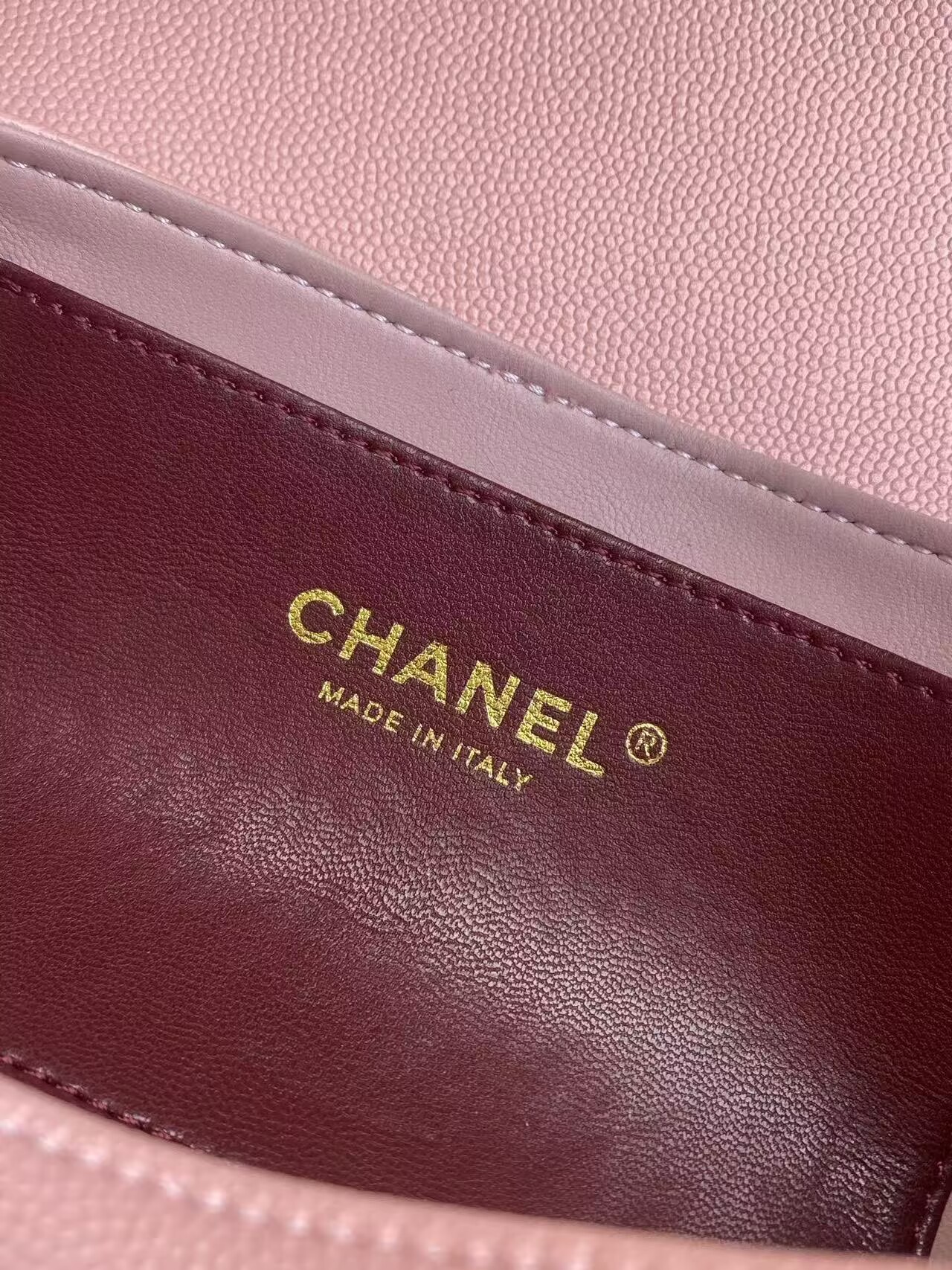 Chanel 26S Preppy Coco Top Handle Bag A53201 Pink
