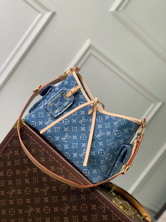 Louis Vuitton NEW Carryall Cargo PM M28287 Blue Denim