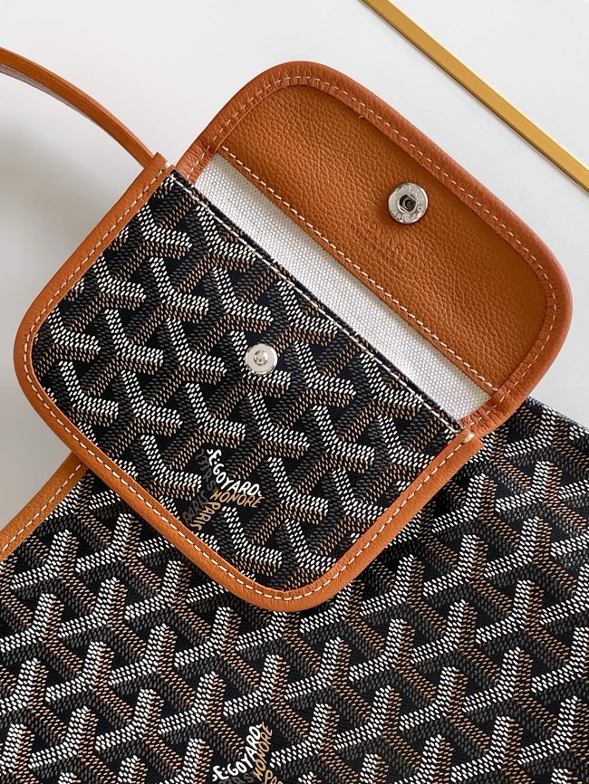 Goyard mini hobo 1CL03P black&brown