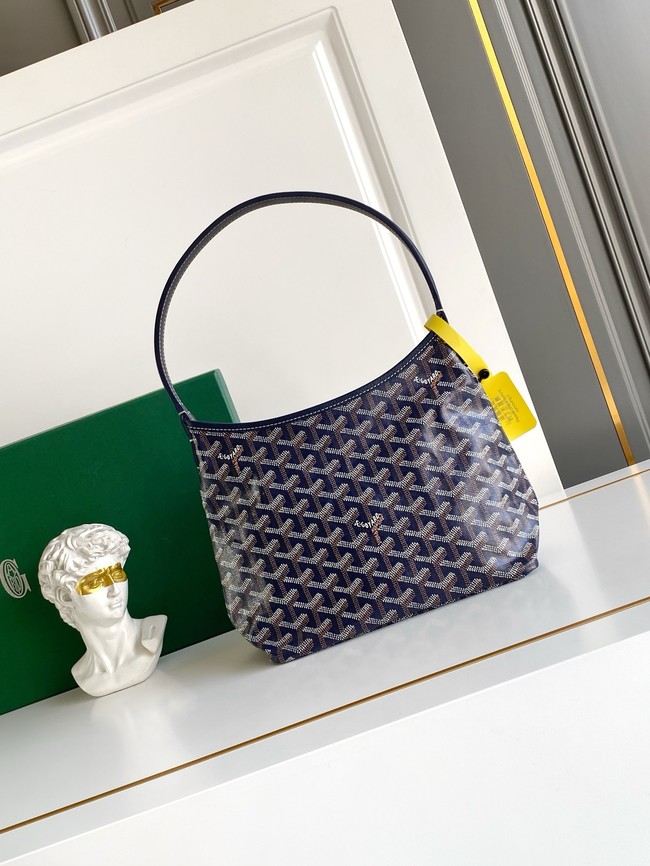 Goyard mini hobo 1CL03P dark blue