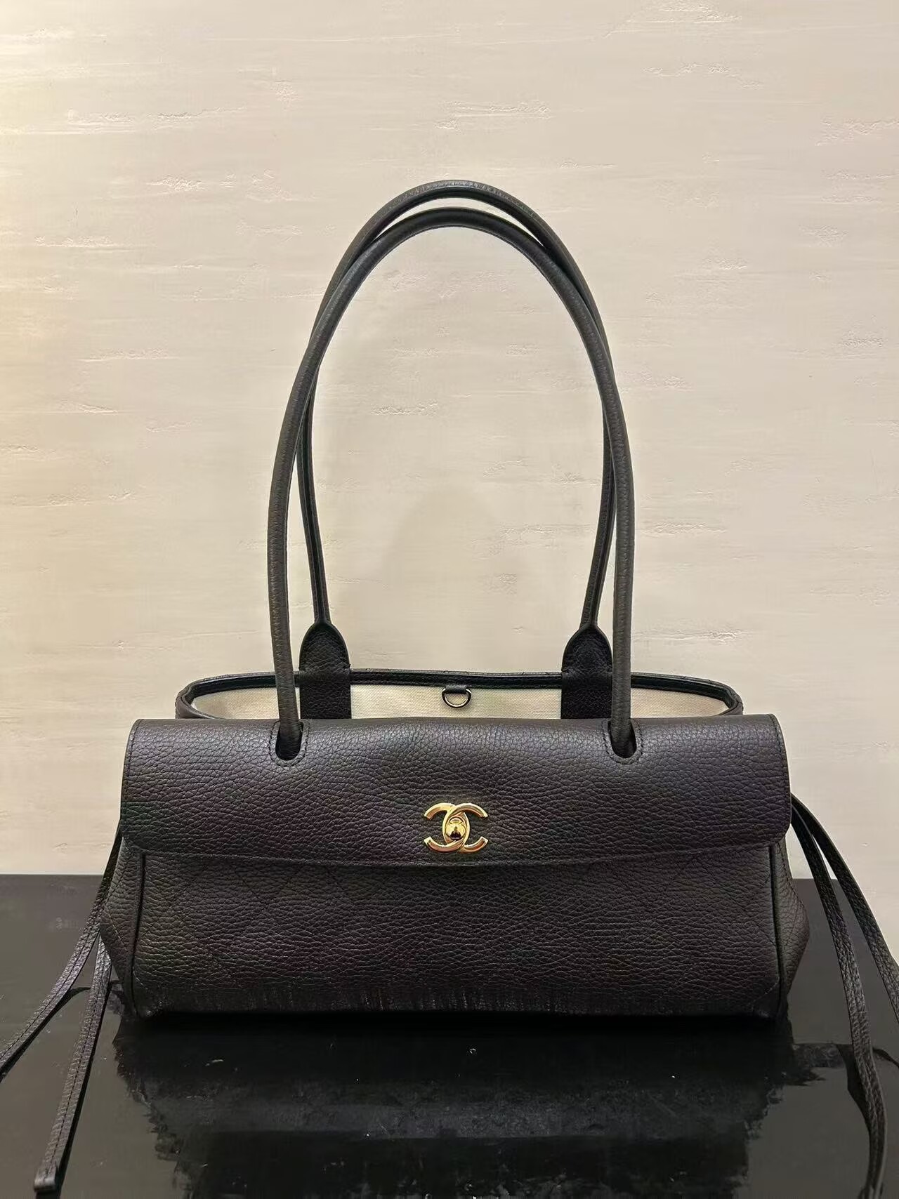 Chanel 2026SS Original Leather Bag A31055 Black