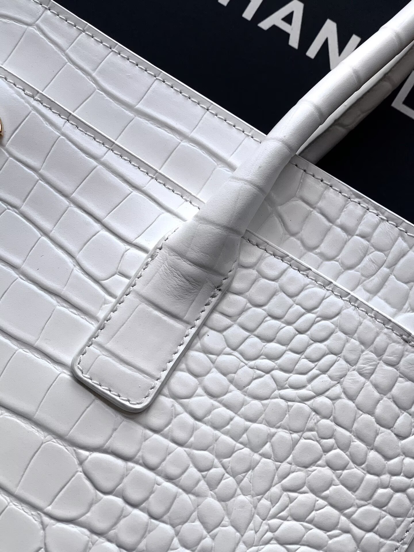 Chanel 2026SS Original Crocodile Leather A31021 White
