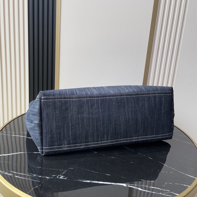 CHANEL Large Shopping Bag AS2138 blue