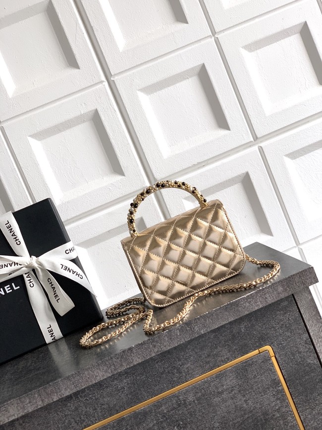 Chanel Clutch With Chain AP4975 Light Golden