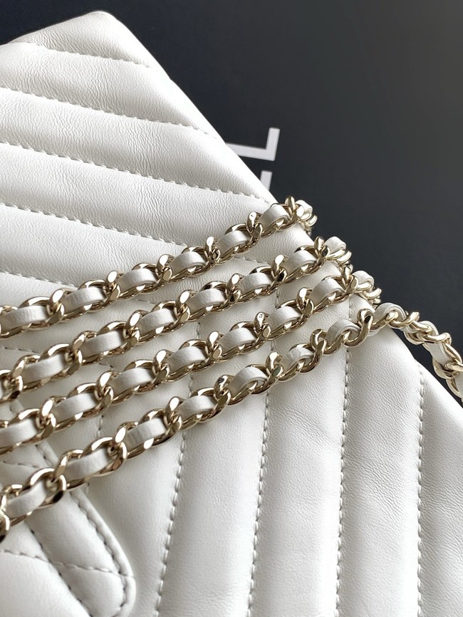 Chanel Mini Shopping Bag AS4416 white