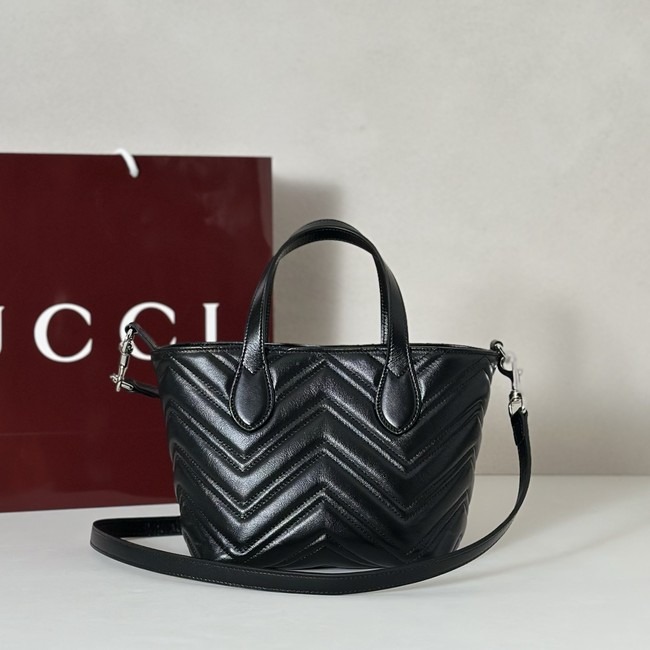 Gucci GG Marmont small tote bag 855391 black