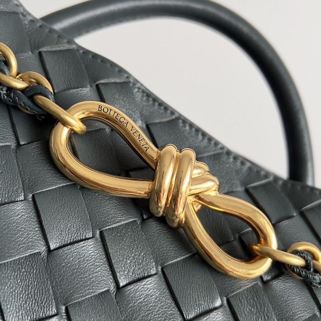 Bottega Veneta Small Andiamo 766014 dark blue