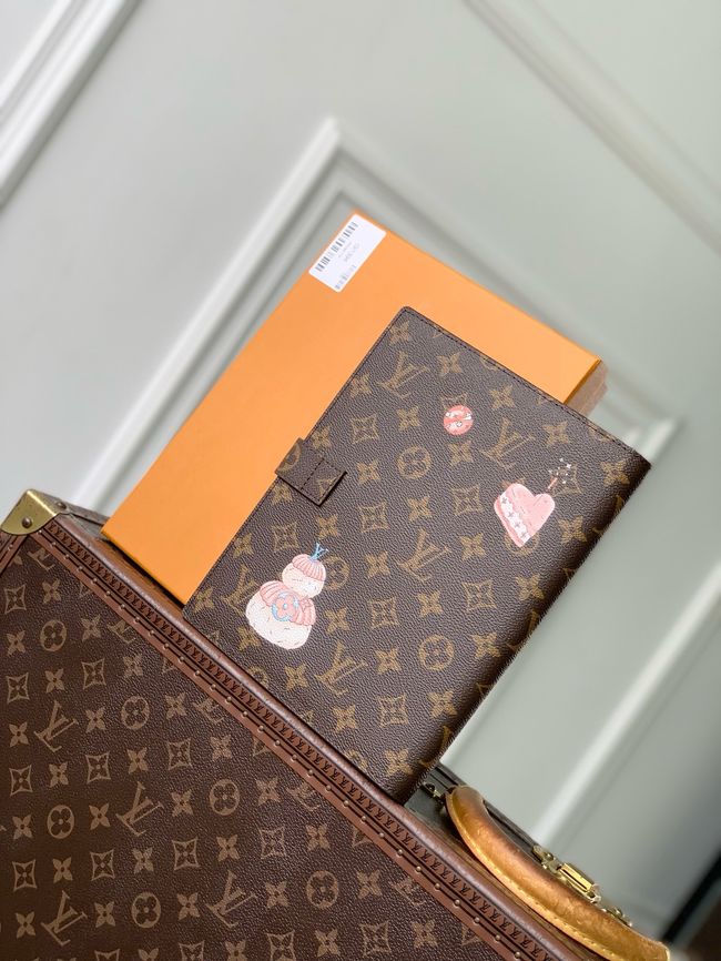 Louis Vuitton Monogram Canvas Wallet GI1394 pink