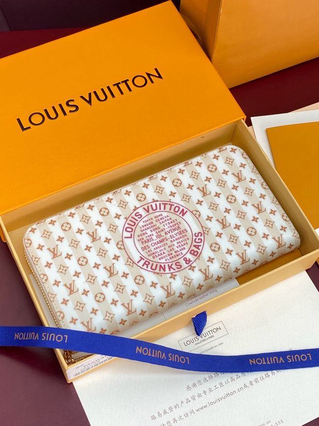 Louis Vuitton Zippy Wallet M28463 Khaki