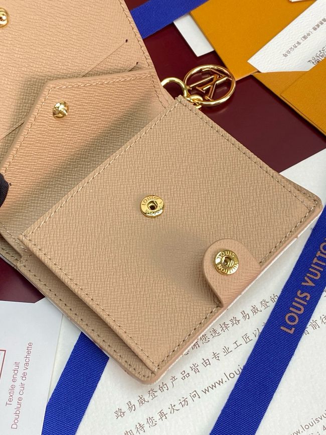 Louis Vuitton Charms Pocket Wallet M29058 Nude Pink