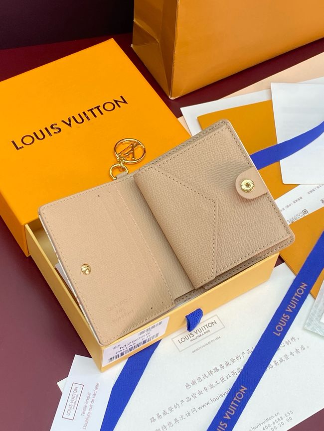 Louis Vuitton Charms Pocket Wallet M29058 Nude Pink