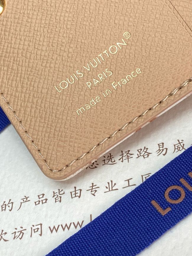 Louis Vuitton Charms Pocket Wallet M29058 Nude Pink