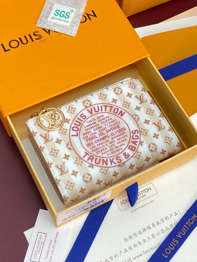 Louis Vuitton Lisa Wallet M29028 Nude Pink