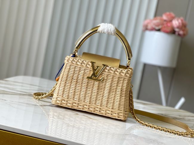 Louis Vuitton Capucines Mini M28544 Gold