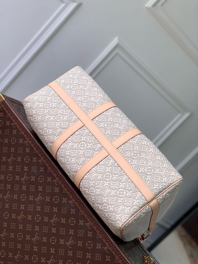 Louis Vuitton Keepall Bandouliere 45 M29670 Peuplier Beige
