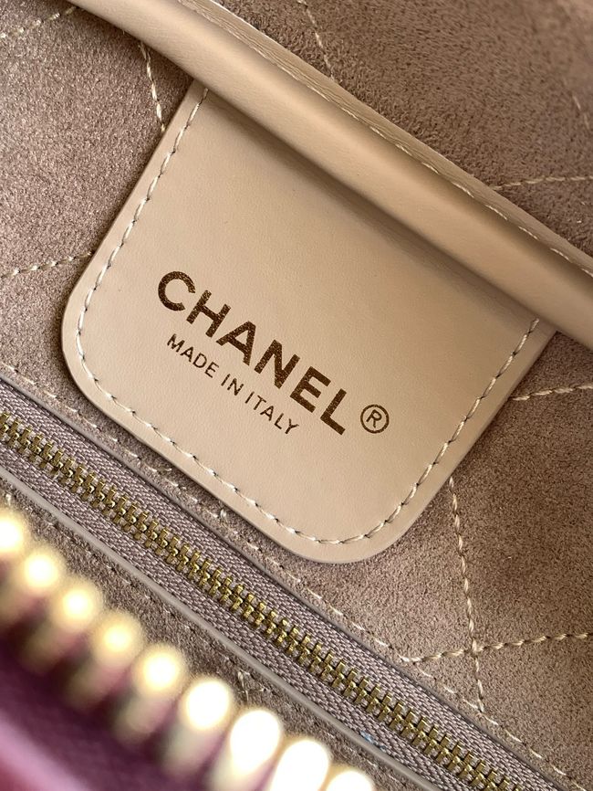 Chanel Large Bowling Bag AS6211 burgundy