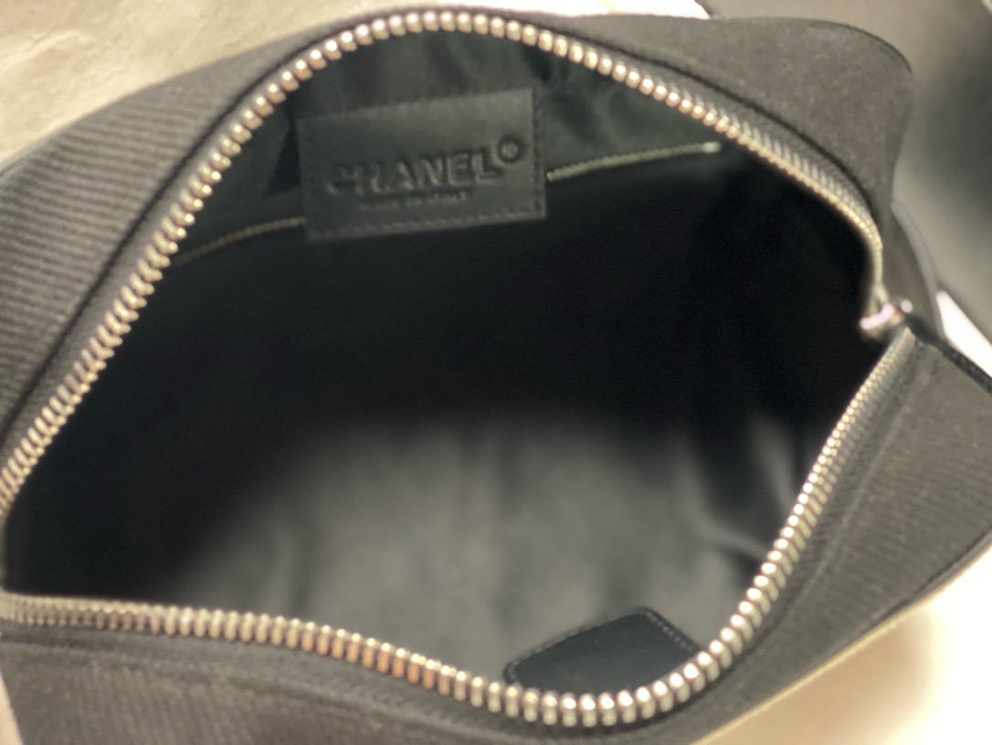 Chanel Large Zipped Pouch AP5267 Beige