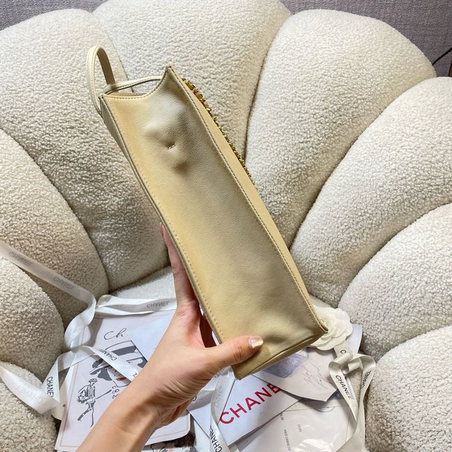 Chanel Small Shopping Bag AS6452 Dark Beige