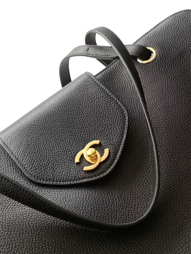 Chanel Large Shopping Bag AS6245 black