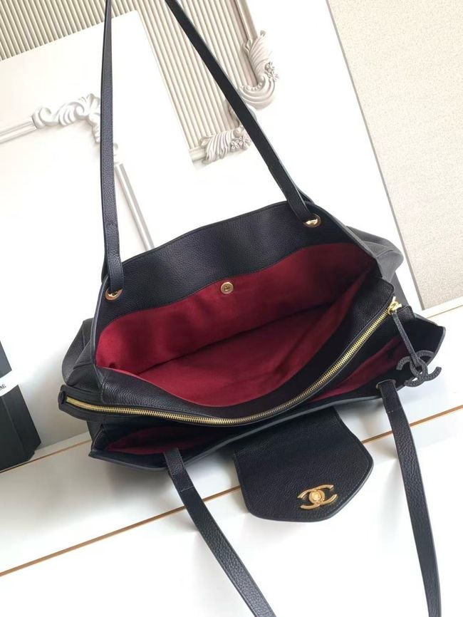 Chanel Large Shopping Bag AS6245 black