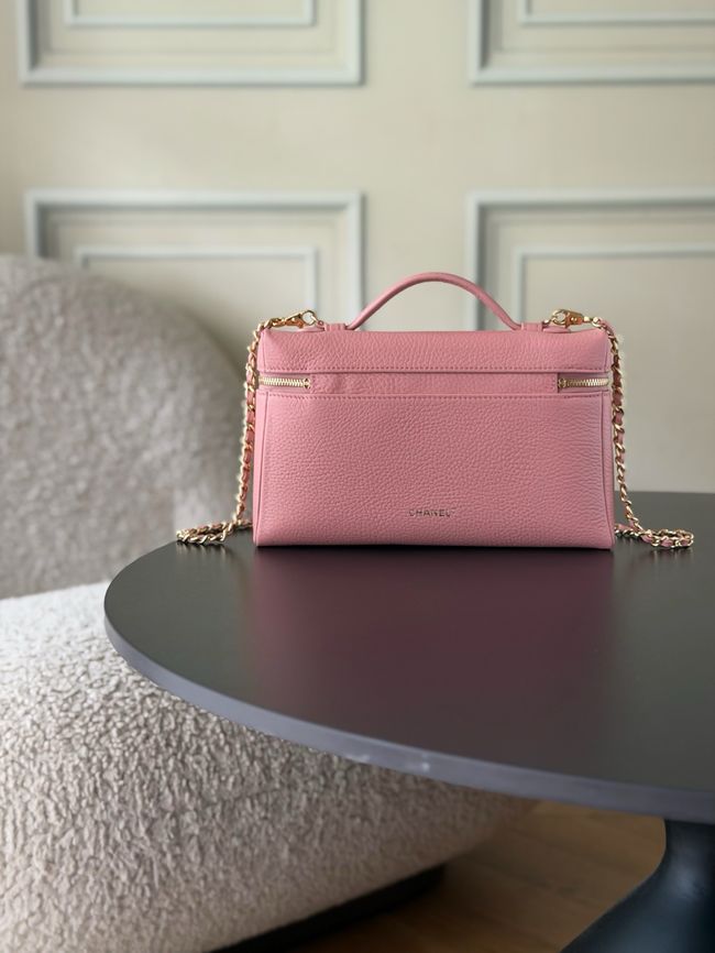 Chanel Large Vanity with chain AP5347 pink