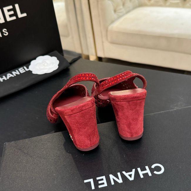 Chanel Slingbacks Lambskin 64111-2