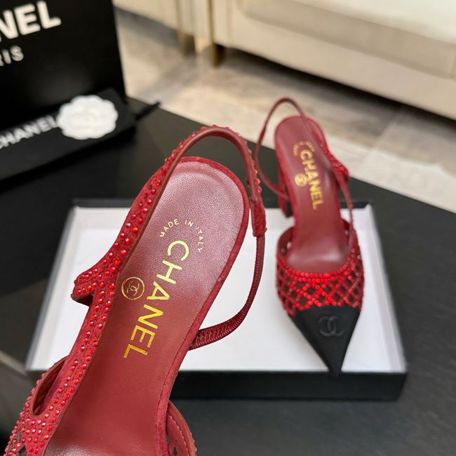 Chanel Slingbacks Lambskin 64112-2