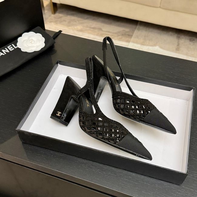 Chanel Slingbacks Lambskin 64112-4