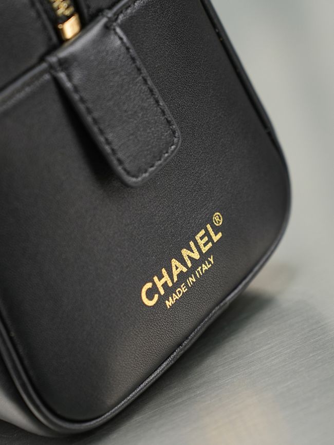 Chanel Large Bowling Bag AS6211 black
