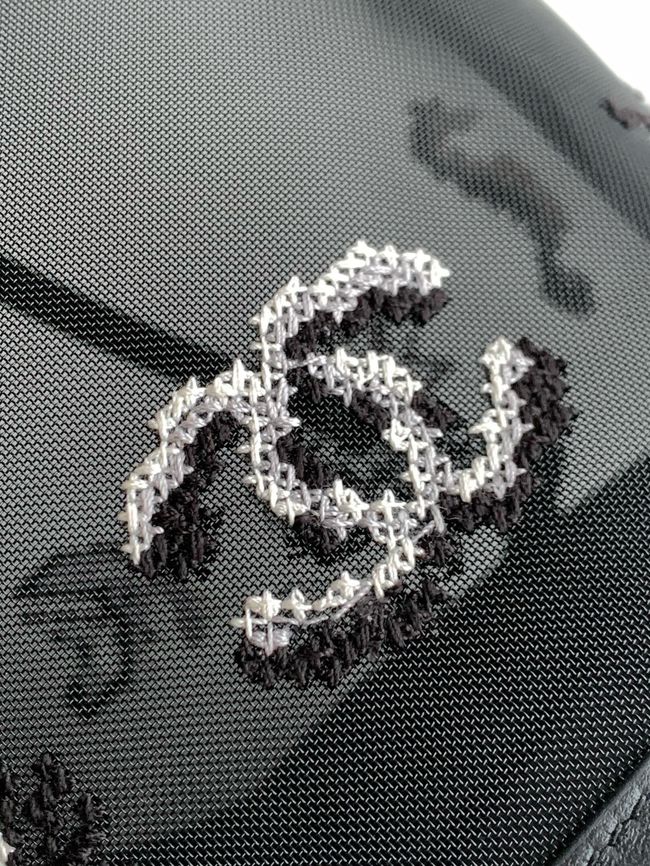 Chanel Large Bucket Bag AS6189 Transparent & black