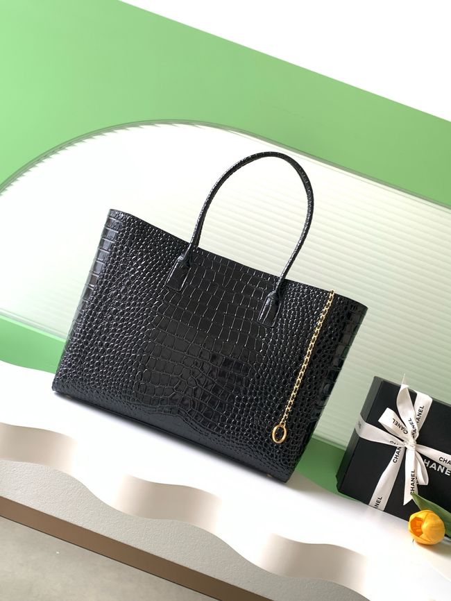 Chanel Large Shopping Bag AS6239 black