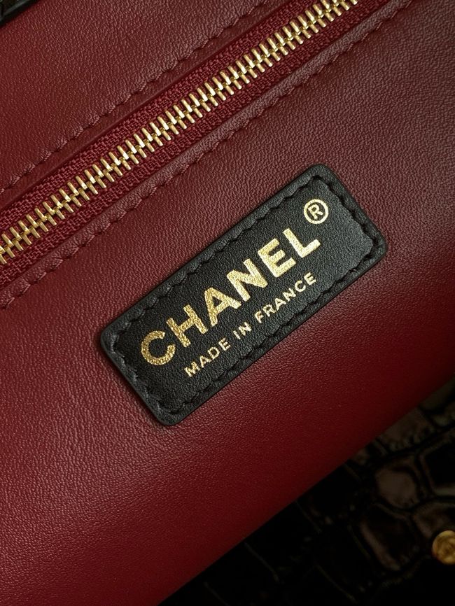 Chanel Large Shopping Bag AS6239 black