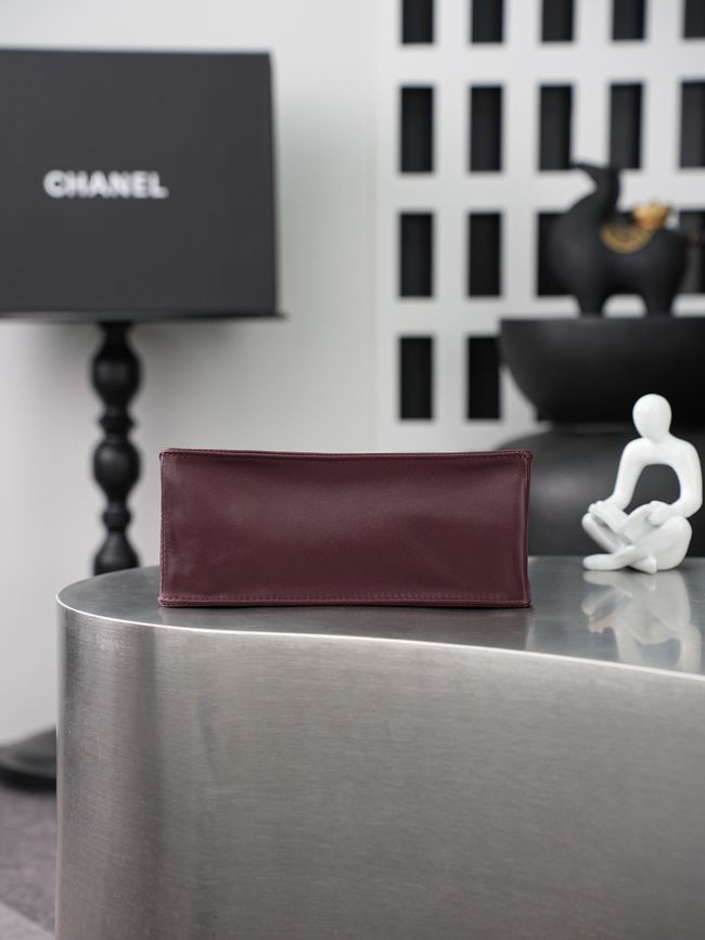 Chanel Small Shopping Bag AS6452 Dark Burgundy