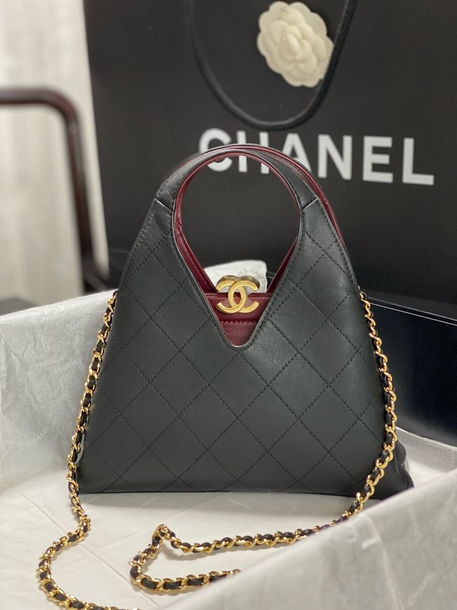 Chanel Small Shopping Bag AS6392 black