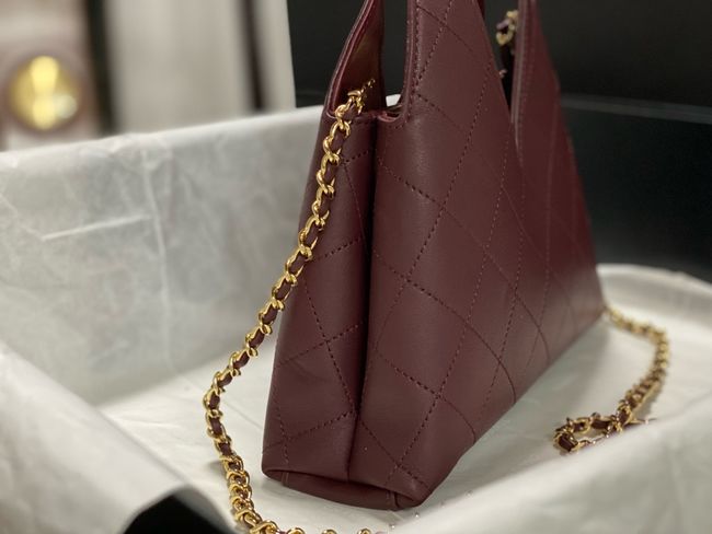 Chanel Small Shopping Bag AS6392 Burgundy