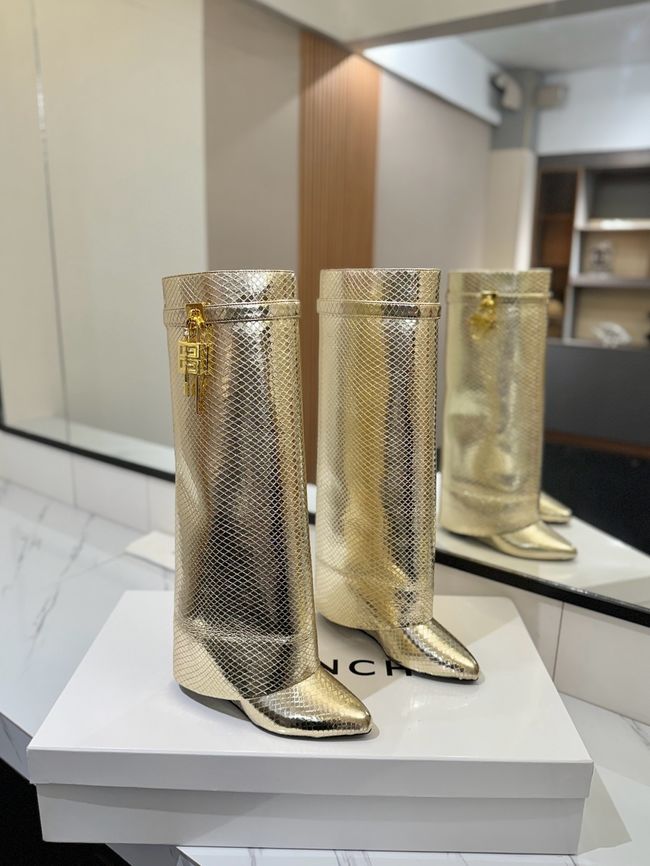 Givenchy High Boots Calfskin Heel 8.5CM 64150-8